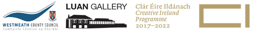 Westmeath county council Luan Gallery and Creative Ireland logos