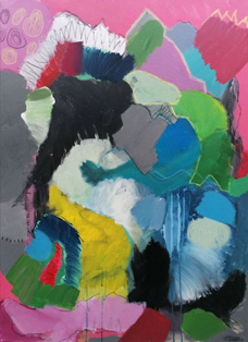 Autonomy of Life%2C Acrylic%2C Oil Bar%2C Charcoal on Canvas by Ciara Tuite