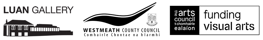 Luan Gallery Westmeath County Council Irish Arts Council logos