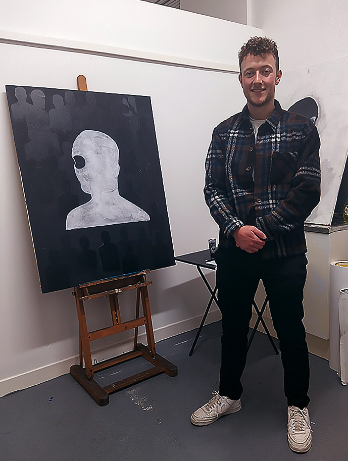 Paul Flaherty, current resident at Abbey Road Artists Studios Athlone