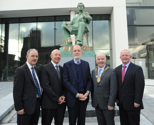 Unveiling a new public art sculpture of John Count McCormack