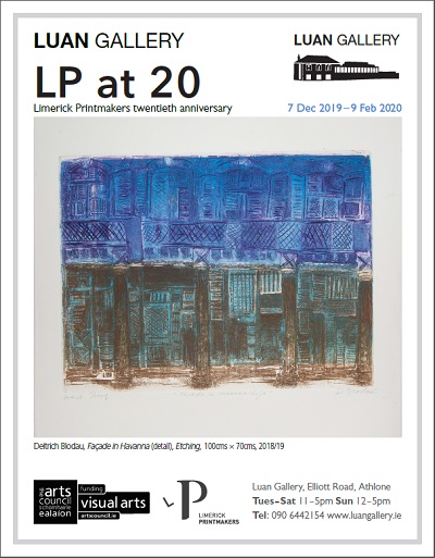 LP at 20: 20 years of Limerick Printmakers exhibition at Luan Gallery Athlone